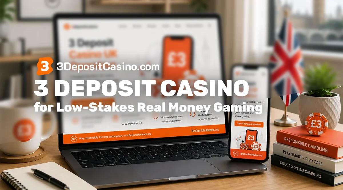 3 Deposit Casino UK Platforms for Low-Stakes Real Money Gaming